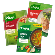 Knorr mix voor saus, soep of maaltijd